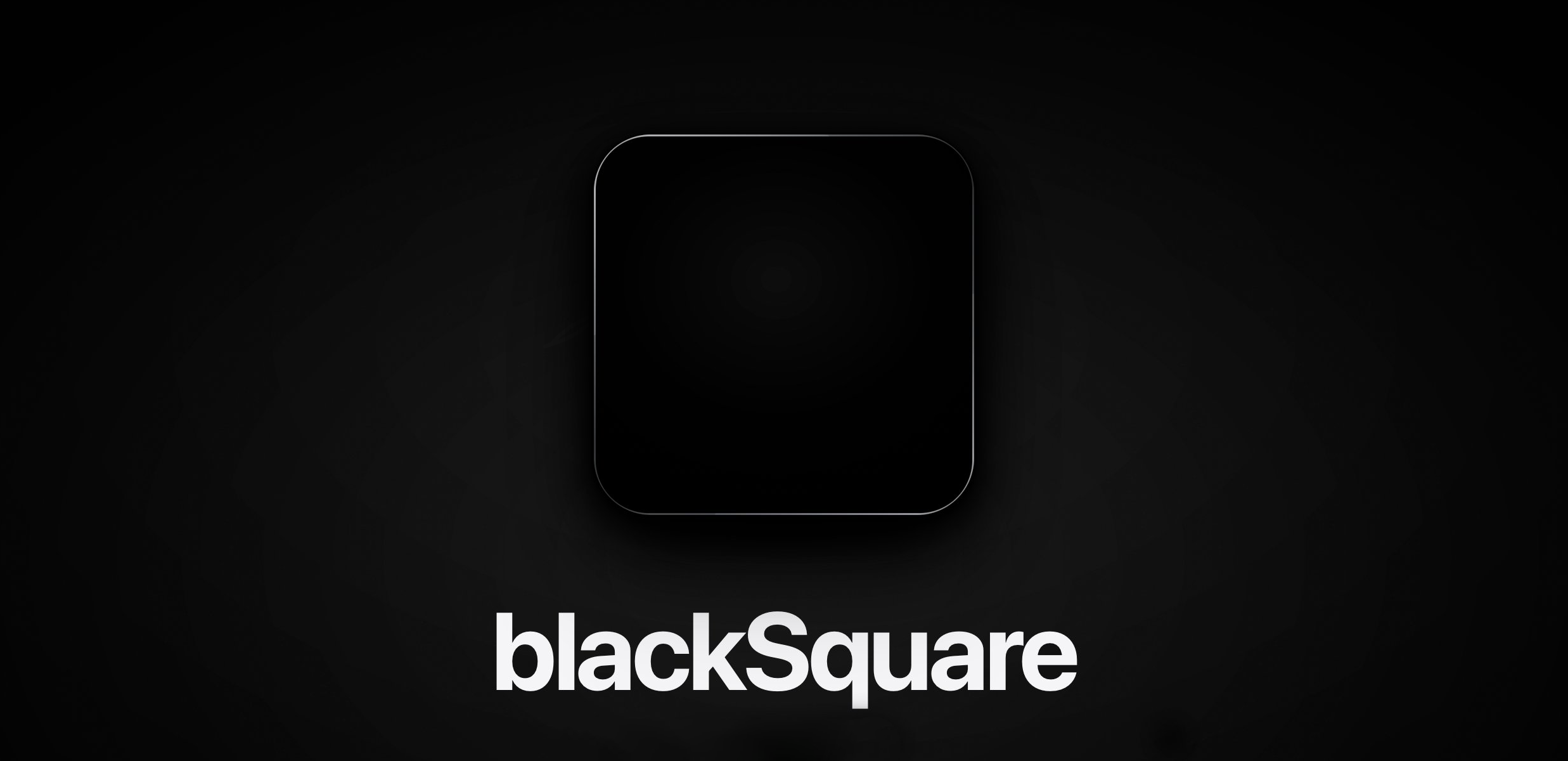 blackSquare app icon